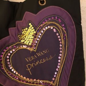 💜💜 Vera Wang Princess Black Tote Bag